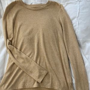 American Eagle Long Sleeve, Mustard Color, Size Small